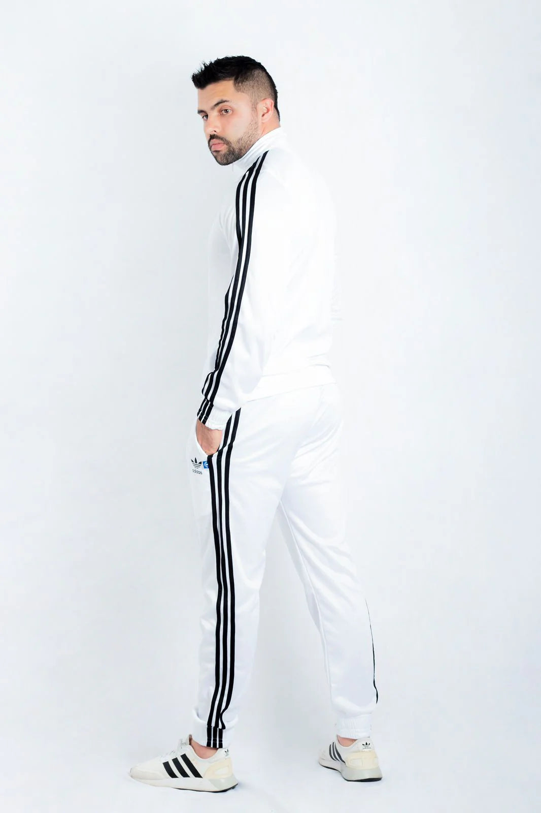 Conjunto Adidas Hombre BLANCO