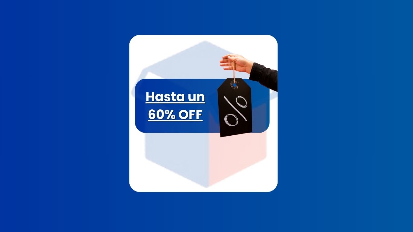 Hasta un 60% OFF