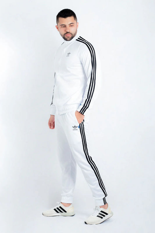 Conjunto Adidas Hombre BLANCO